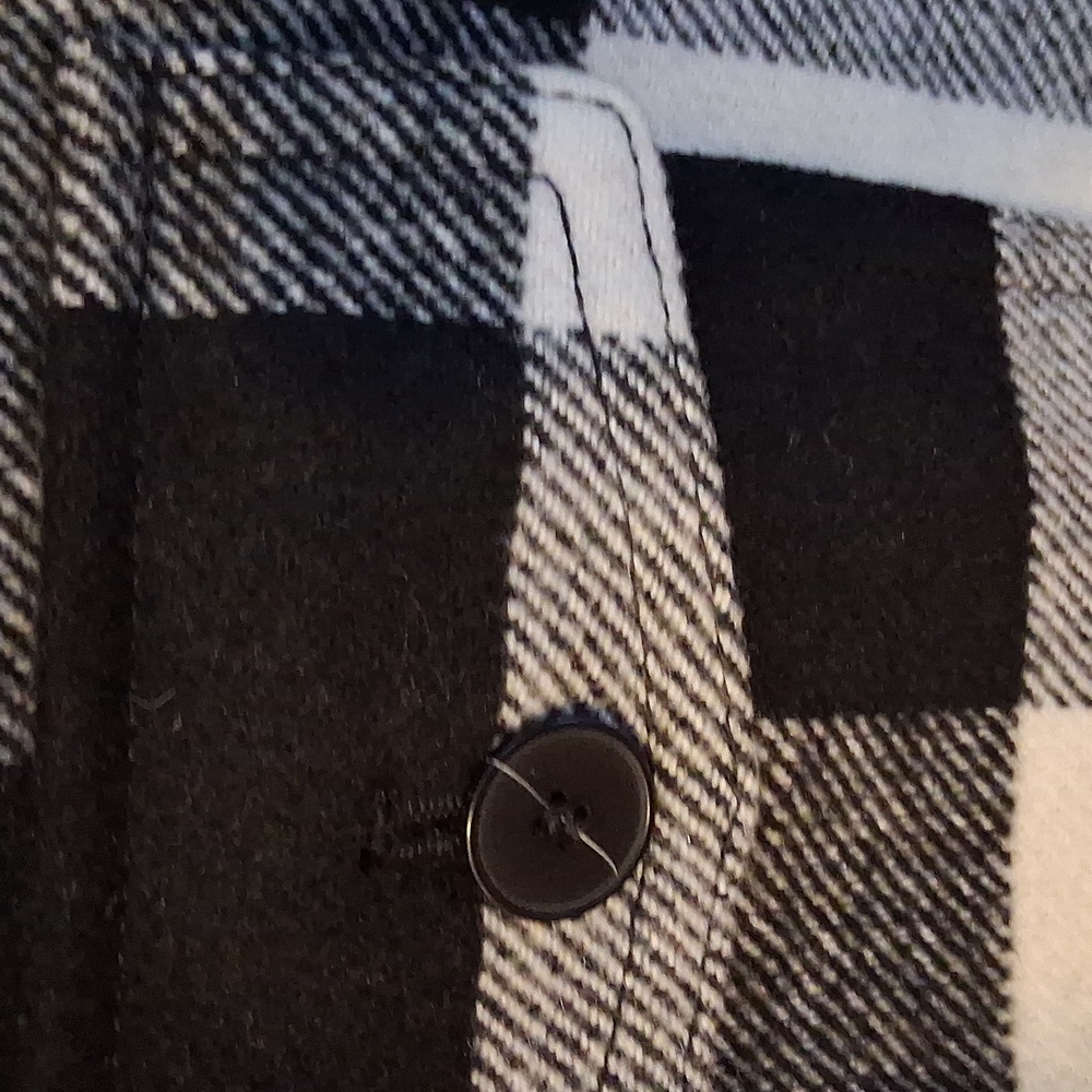 Talbots Black And White Jacket NWOT - Picture 4 of 9